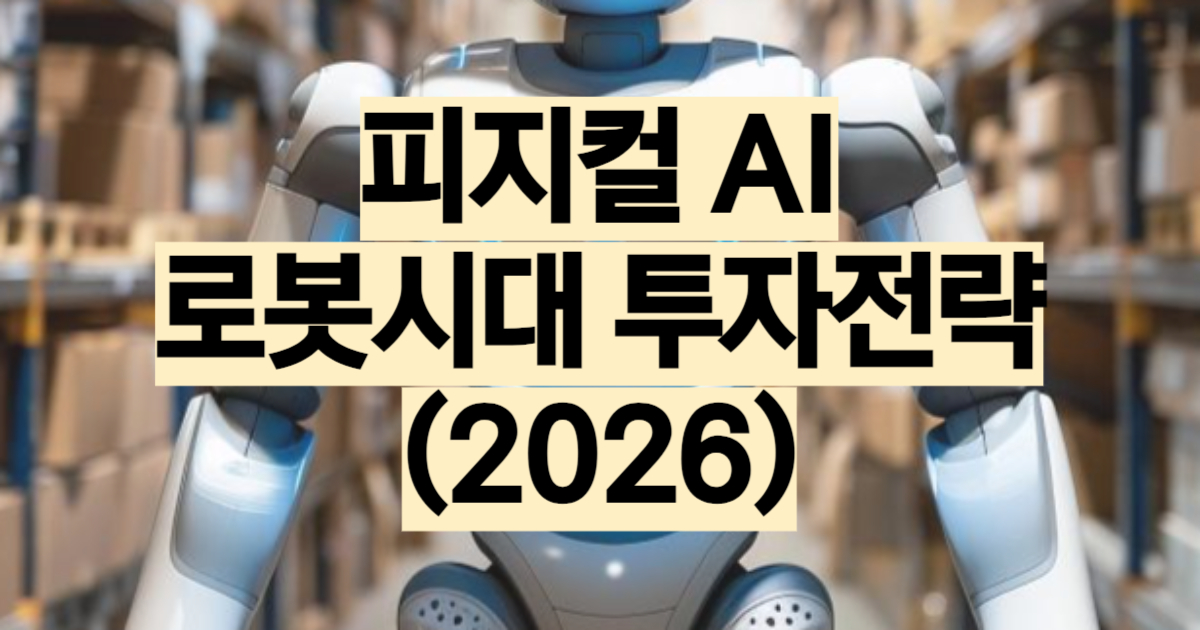 피지컬 AI란 뜻 투자 전략